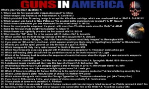 The History of Guns in America.